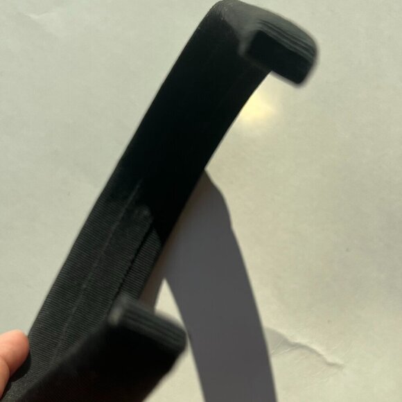 Ferragamo Timeless Black Vara Bow Wide Headband MINT - Picture 6 of 8